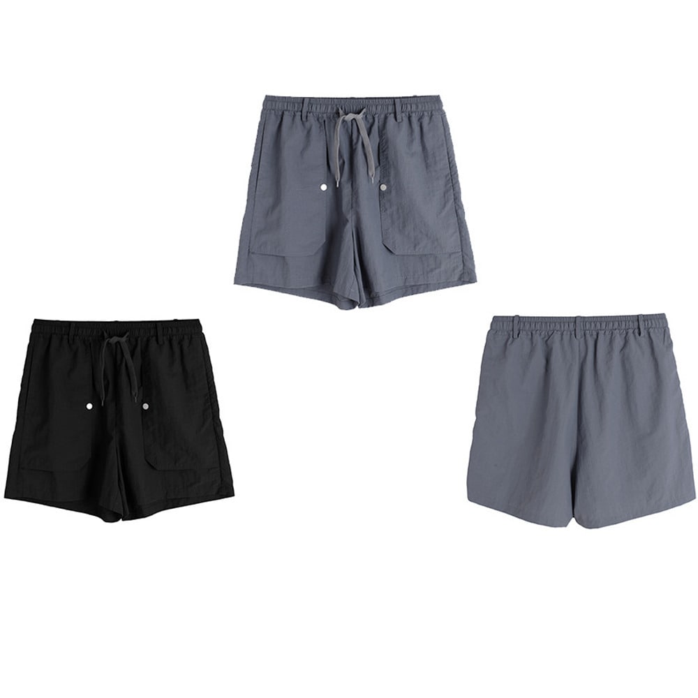 軽やかな穿き心地とトレンド感を兼ね備えたAラインカーゴショートパンツ15