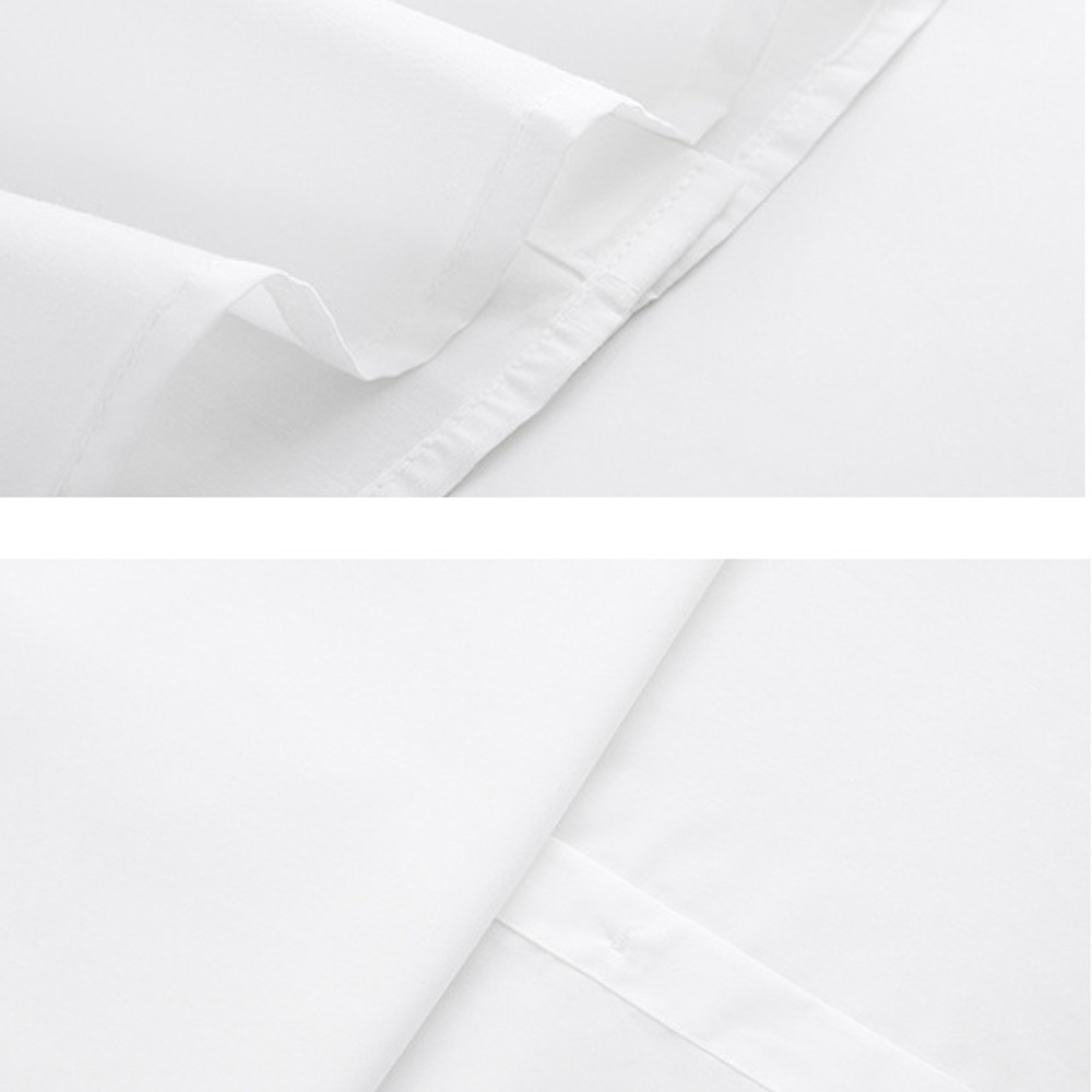 薔薇の飾り付きレース二重フリルスタンドカラー&袖口のホワイトブラウス11