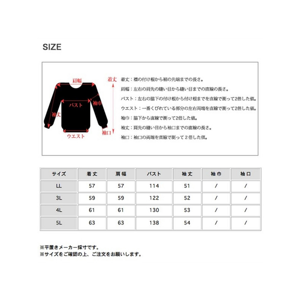 フリルが重なったフェミニンデザイン！袖コンシャス ブラウス　大きいサイズ レディース6