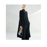 オープンフロントデザイン ニット ロングカーディガン　大きいサイズ レディース