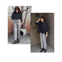 ゆったりシンプルで大人可愛い！ワイド七分袖コットンシャツブラウス　大きいサイズ レディース