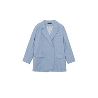 ゆるっと抜け感のあるダブルブレスト綺麗目テーラードジャケット　大きいサイズ レディース