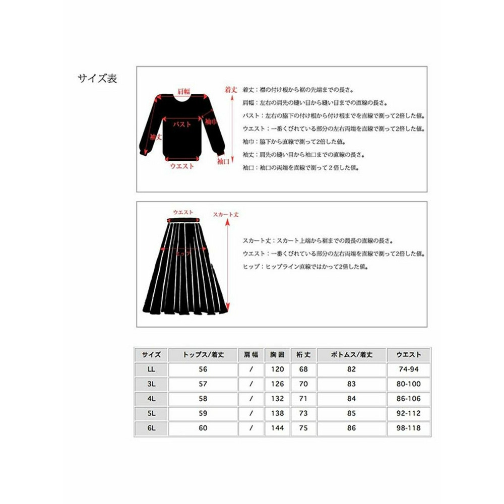 ロゴプリントプルオーバー +Aラインスカート スウェットスーツ 　大きいサイズレディース20