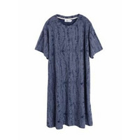 シンプルなのに個性的でお洒落！半袖ルーズシルエットワンピース