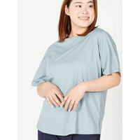 【閉店セール】【SalaSweet】ボートネックTシャツ　大きいサイズ レディース