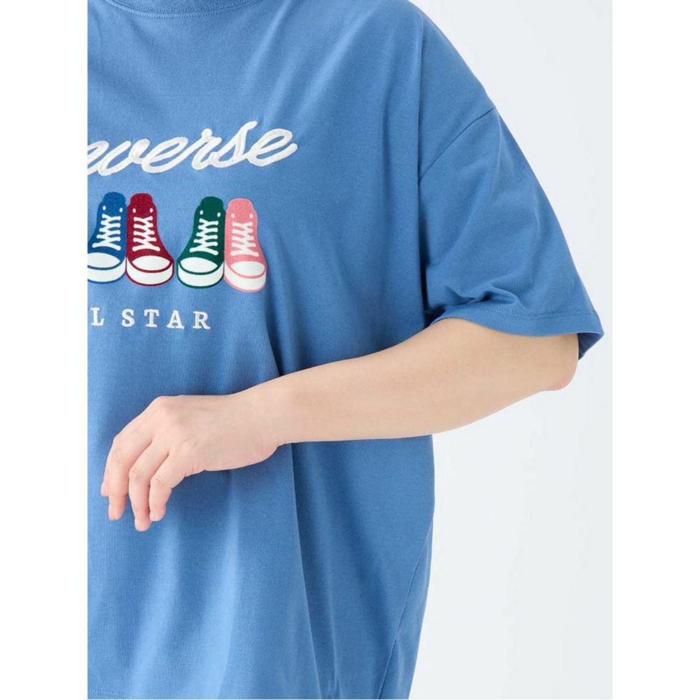 CONVERSEシューズフロッキープリントTシャツ5