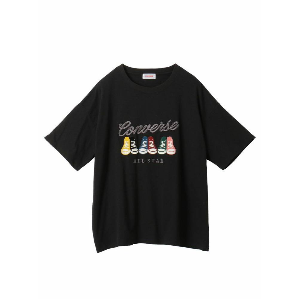 CONVERSEシューズフロッキープリントTシャツ8