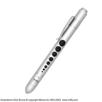 ミッフィーメディカルペンライトシルバー