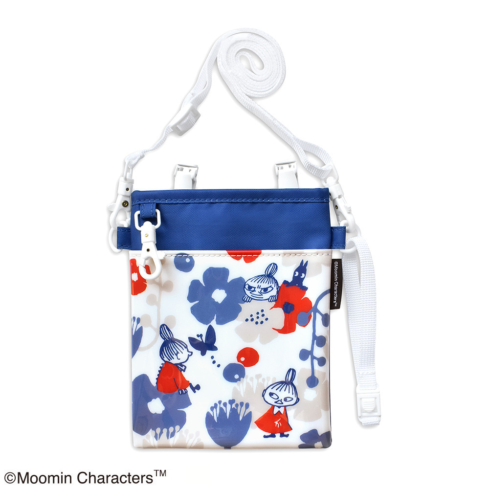 ムーミン3WAYソフトペンポーチKUKKIAネイビー