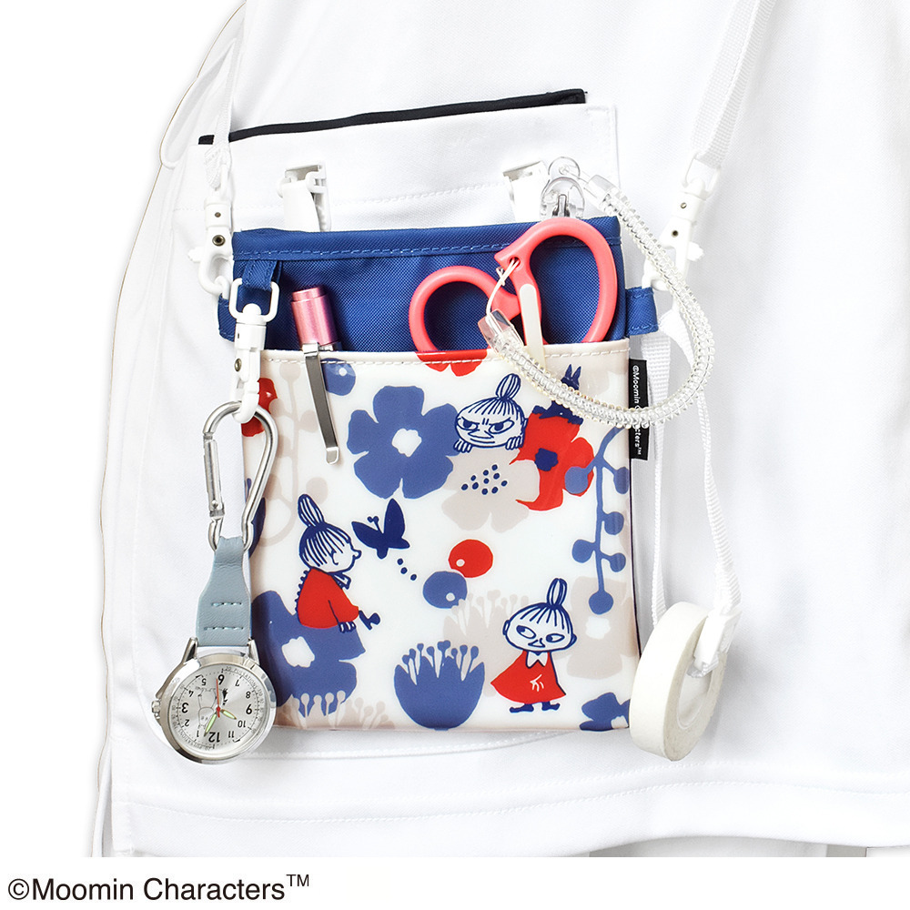 ムーミン3WAYソフトペンポーチKUKKIAネイビー2