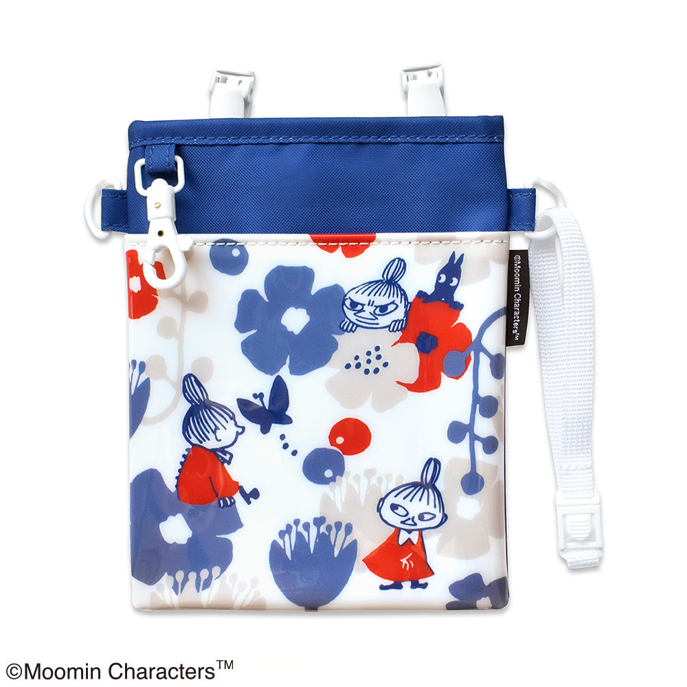 ムーミン3WAYソフトペンポーチKUKKIAネイビー1