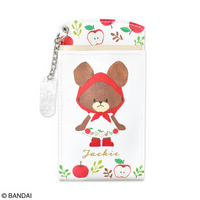 くまのがっこう胸ポケット用ペンケースアップルガール・ジャッキーベージュ