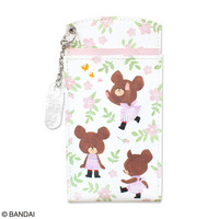 くまのがっこう胸ポケット用ペンケースプティ・フルールピンク