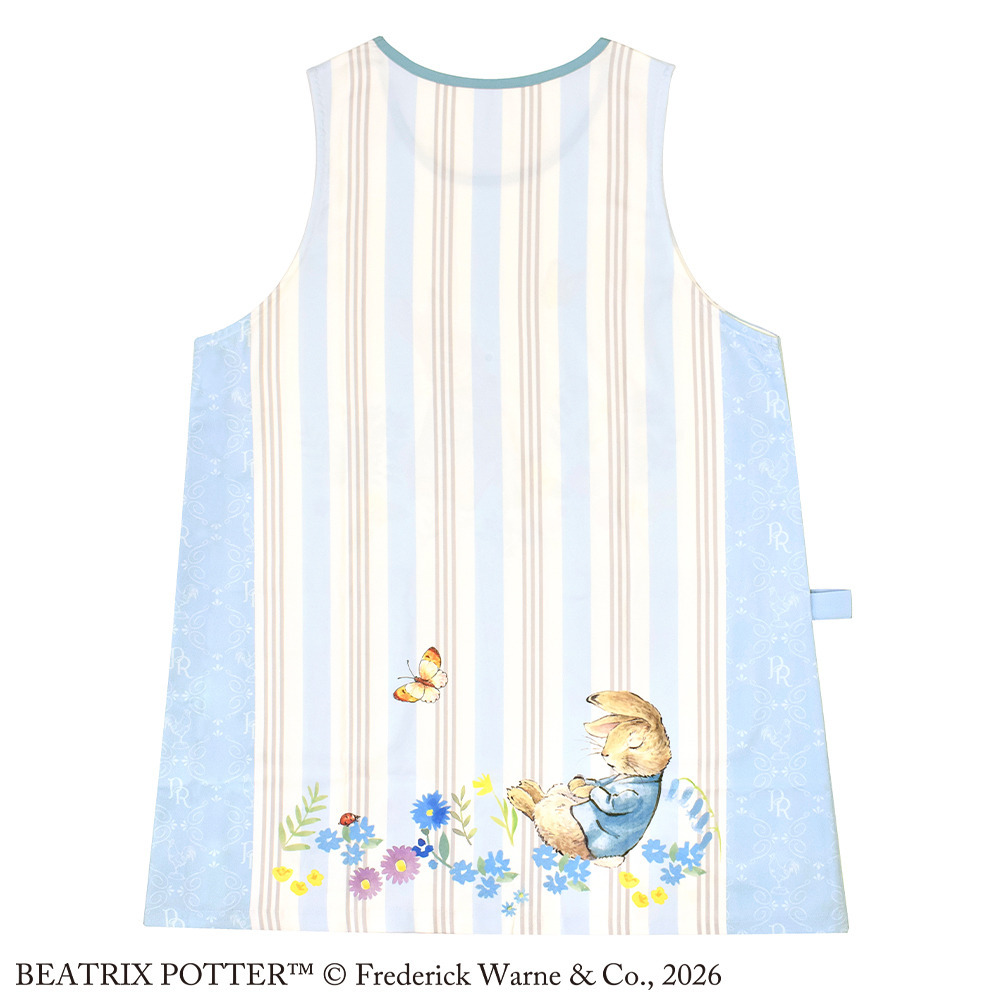 ピーターラビット?エプロンブルー1