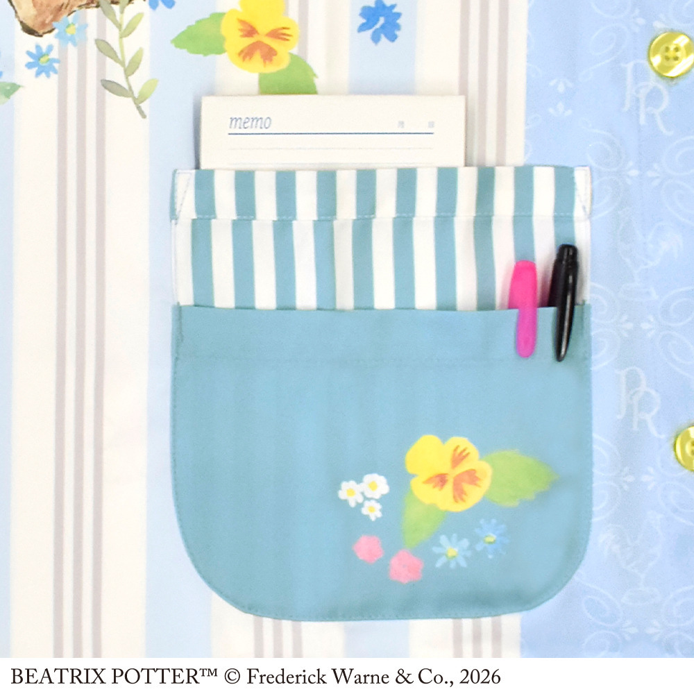 ピーターラビット?エプロンブルー2