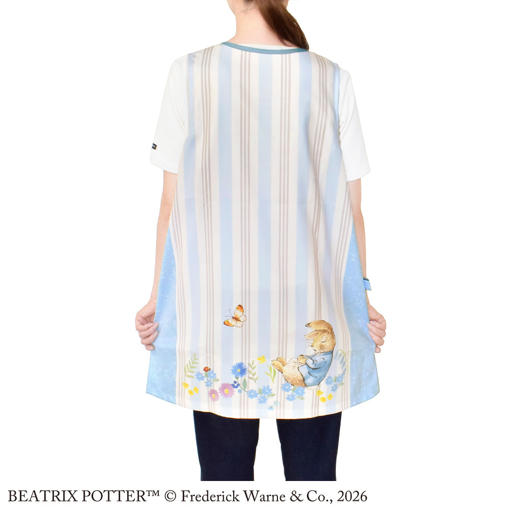 ピーターラビット?エプロンブルー6