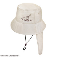 ムーミンバケットハット（ウォッシャブル）サンドベージュ