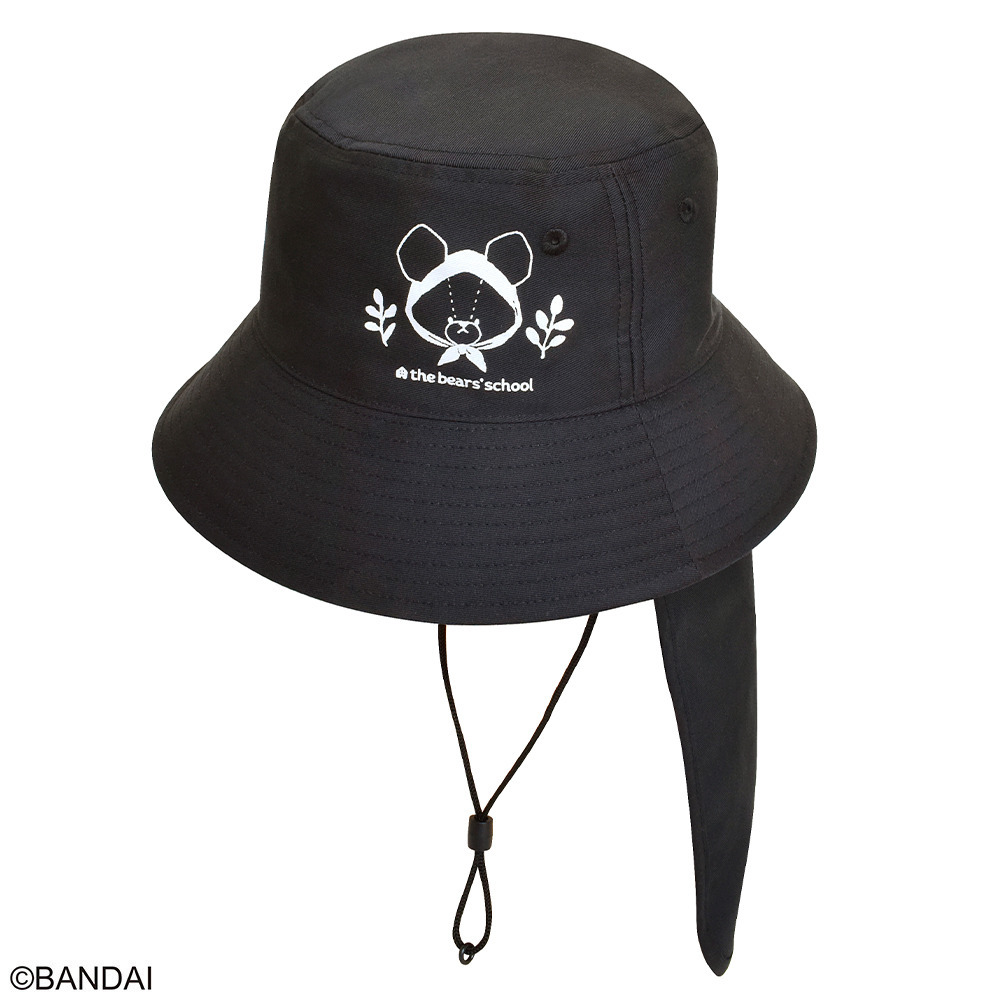 くまのがっこうバケットハット（ウォッシャブル）アップルガール・ジャッキーブラック