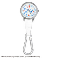 OSAMU GOODSカラビナ付きウォッチホワイト