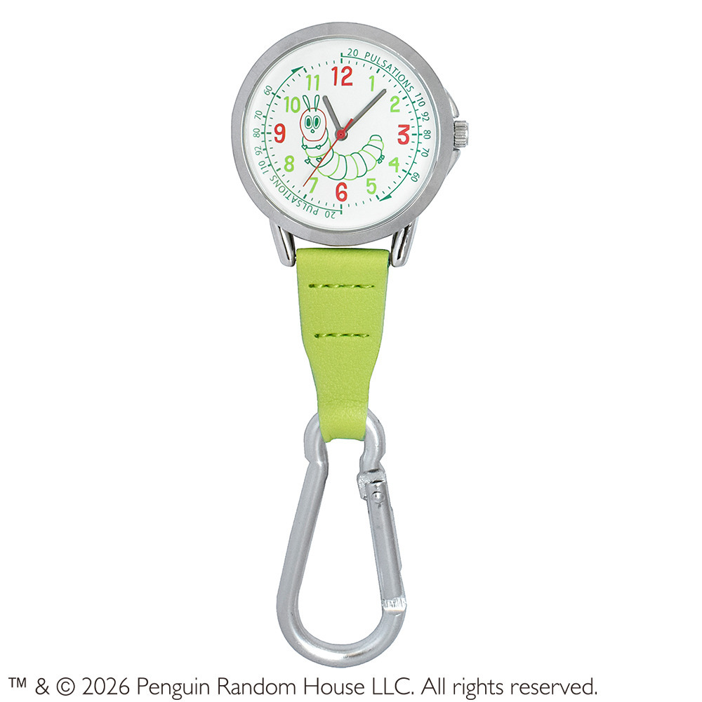 エリック・カールカラビナ付きウォッチライトグリーン