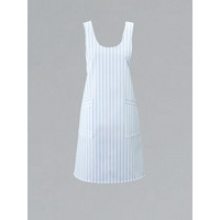 ナガイレーベン　SR-16　ストライプエプロン（女性用）