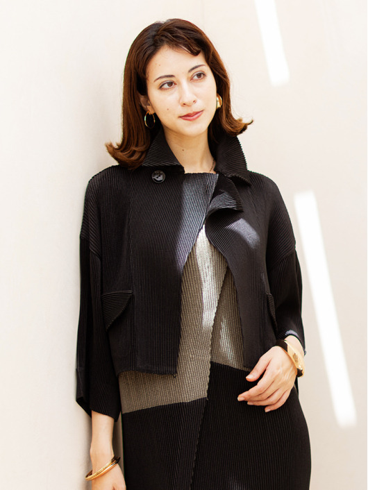 シャトル クロップドブルゾン / 袖口折り返し【L・LL・2L・3L・4L】31号まで対応