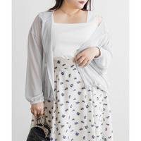 ラメシアーパーカーブルゾン