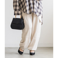 スエードポンチカーゴパンツ