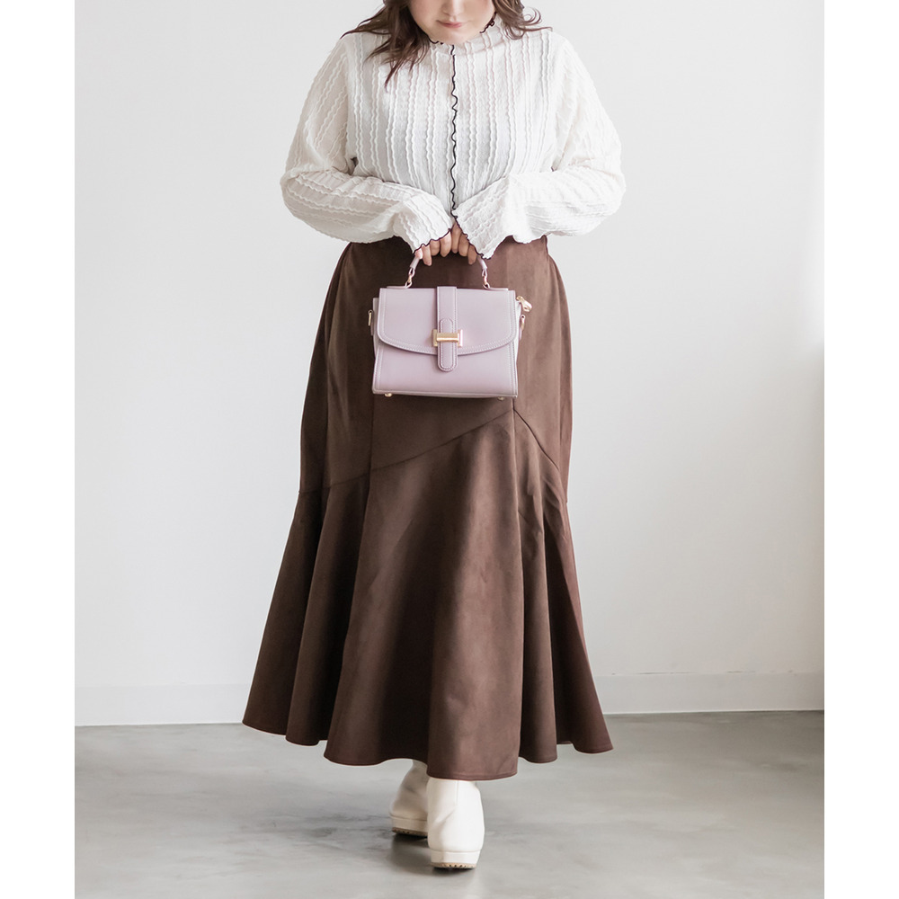 スエードポンチデザインマーメイドスカート6