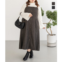 CLETTEオリジナル千鳥柄ジャンスカワンピース