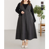 CLETTEオリジナルサイドベルトジャンスカワンピース