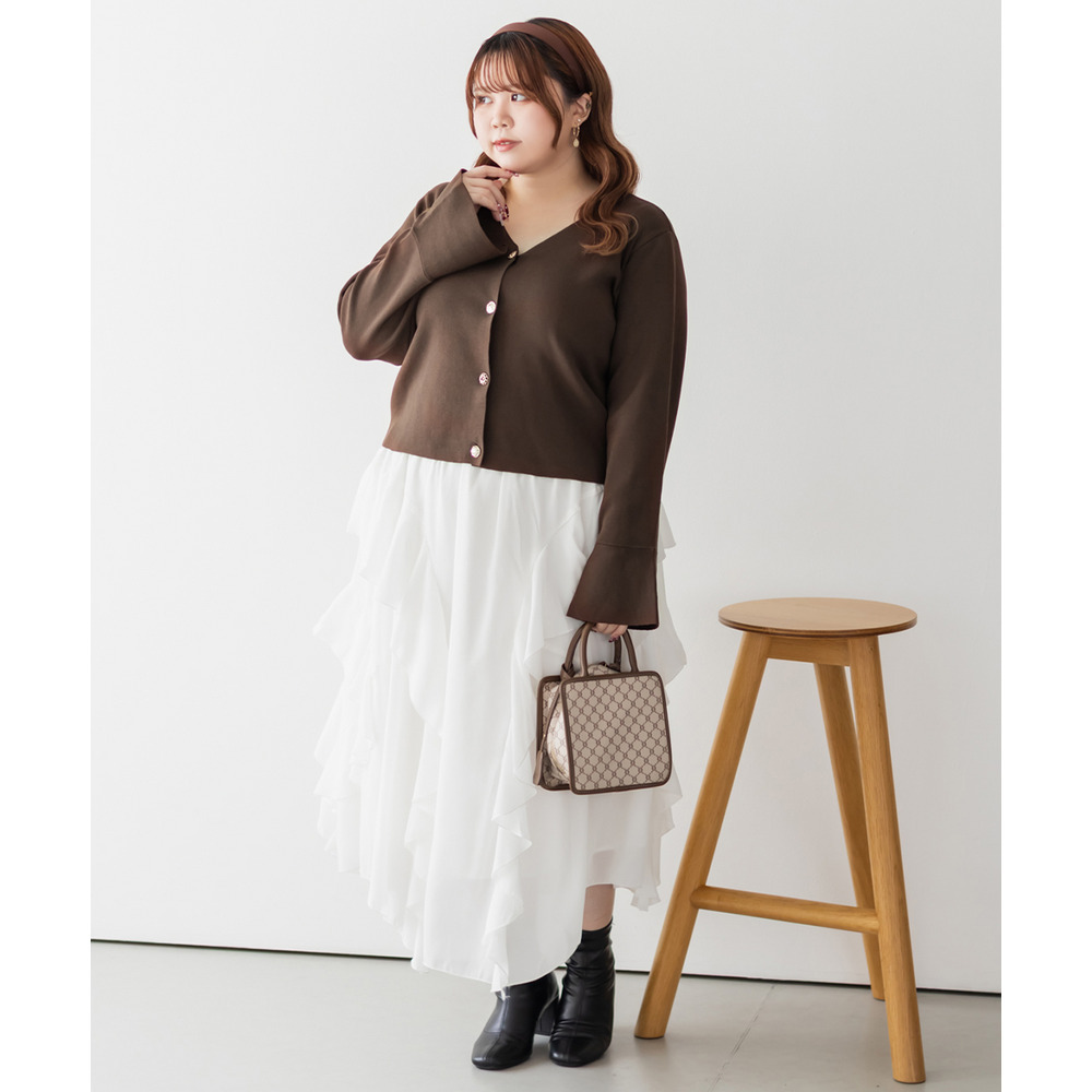 CLETTEオリジナルマルチボタンニットカーディガン11