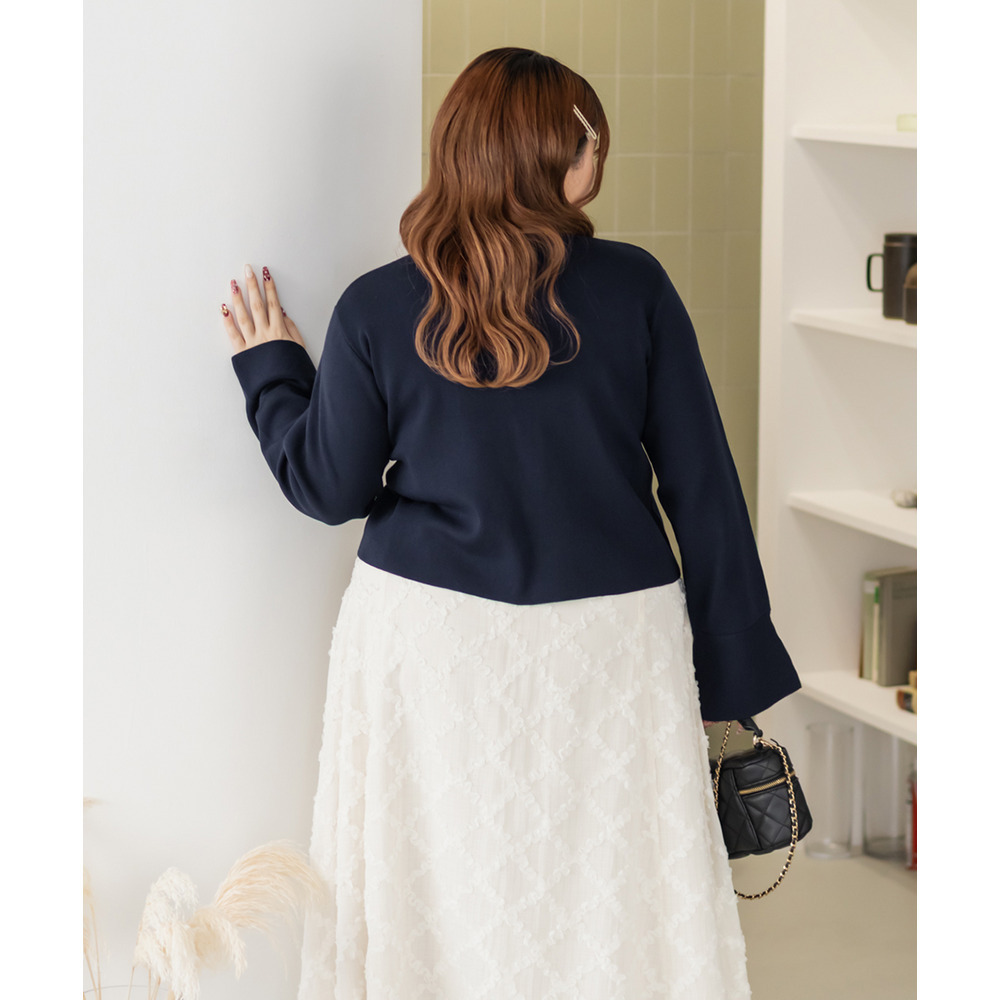 CLETTEオリジナルマルチボタンニットカーディガン5