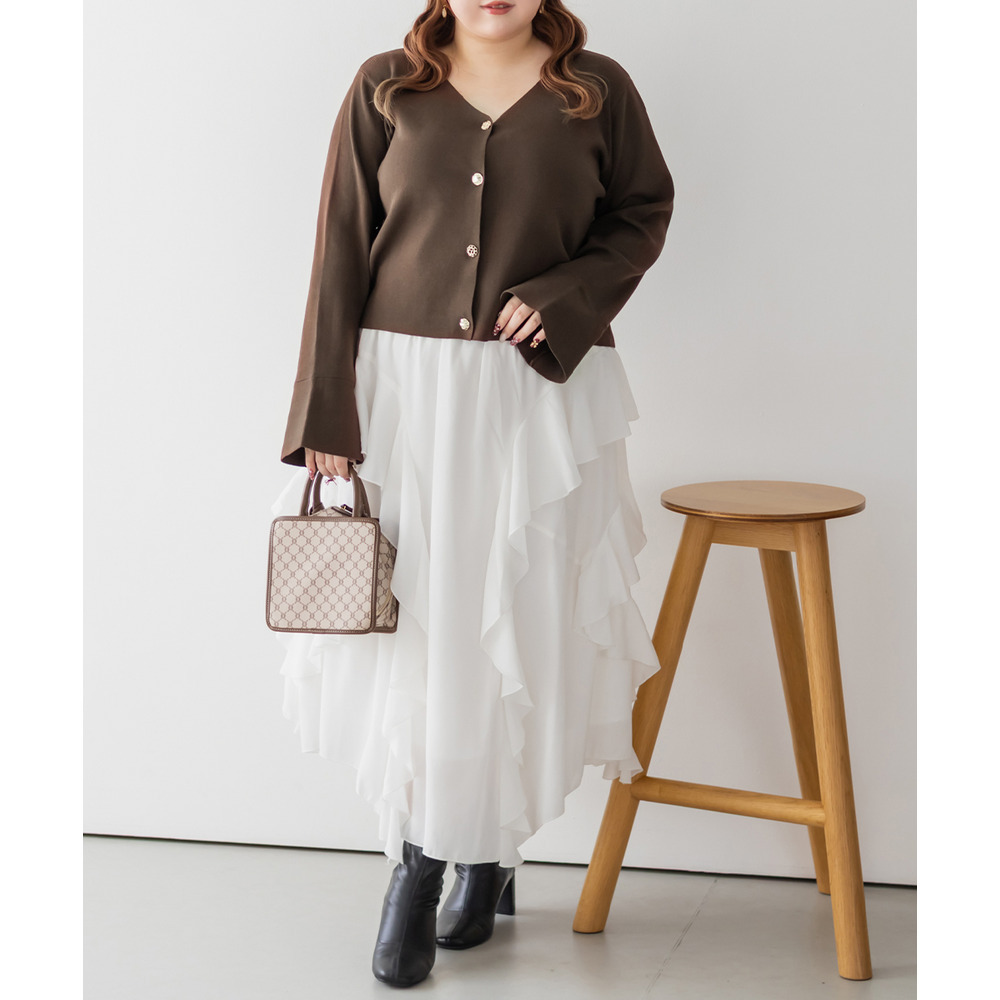 CLETTEオリジナルマルチボタンニットカーディガン7