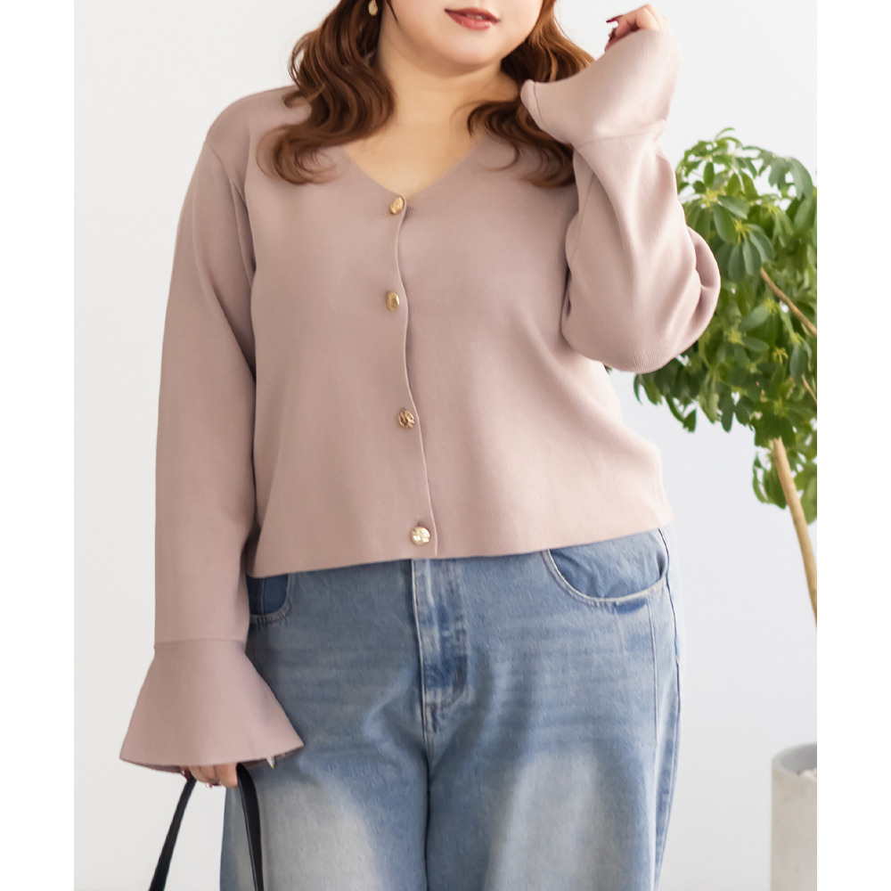 CLETTEオリジナルマルチボタンニットカーディガン1