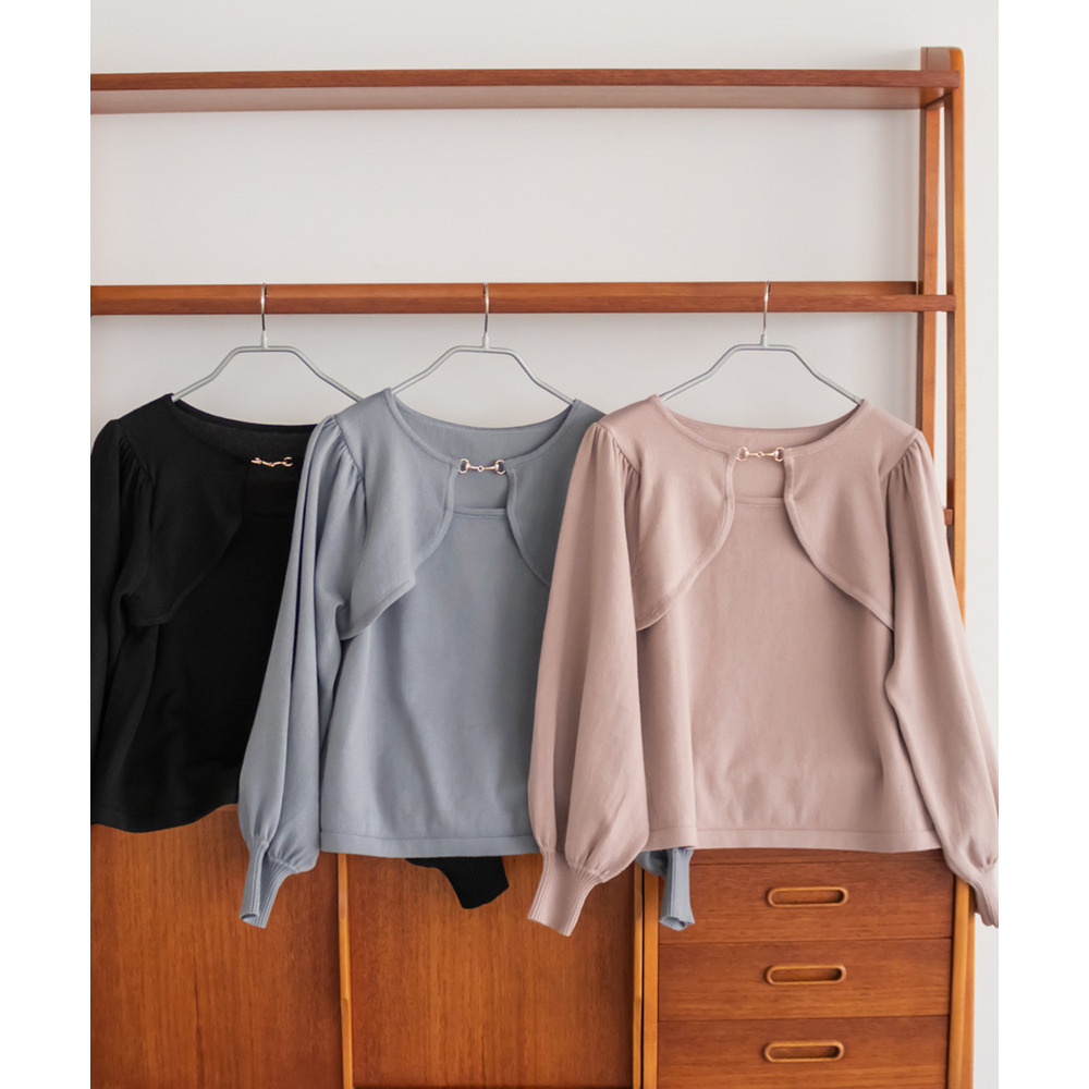 CLETTEオリジナルビットデザインニット11