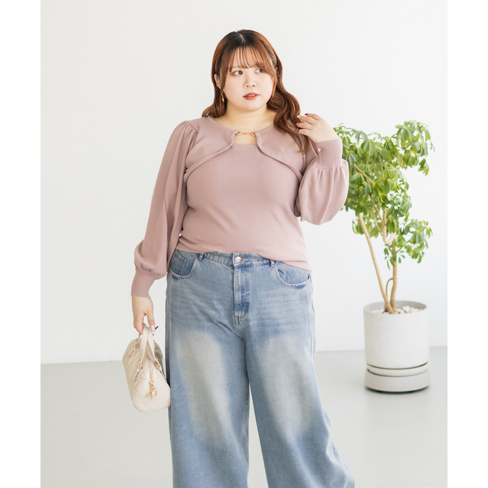 CLETTEオリジナルビットデザインニット14