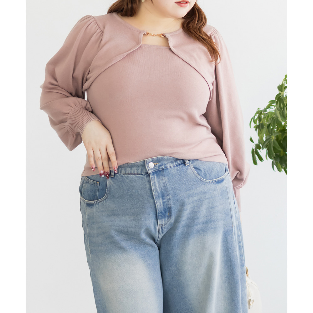 CLETTEオリジナルビットデザインニット15