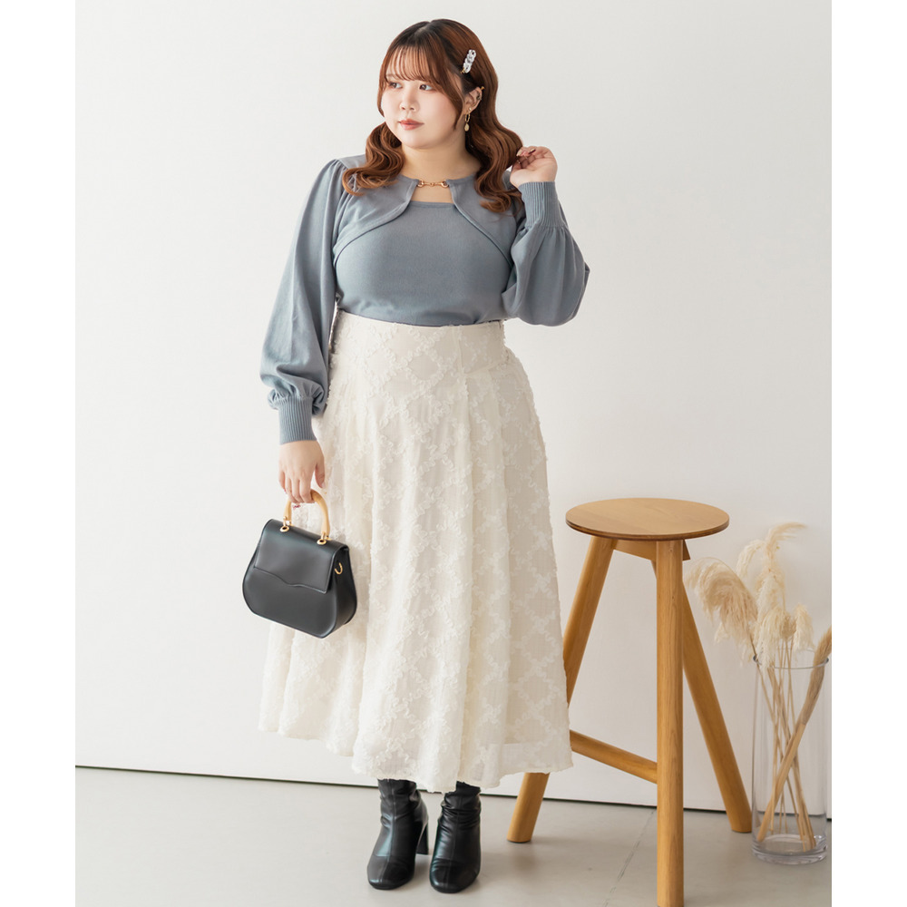 CLETTEオリジナルビットデザインニット4