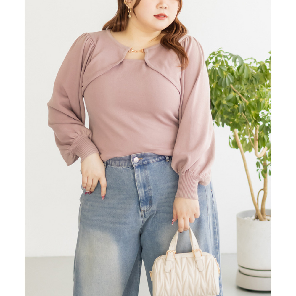 CLETTEオリジナルビットデザインニット1