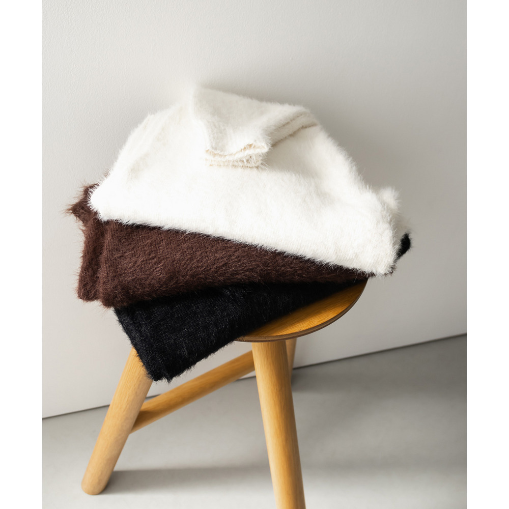 CLETTEオリジナルシャギーニットボレロ11