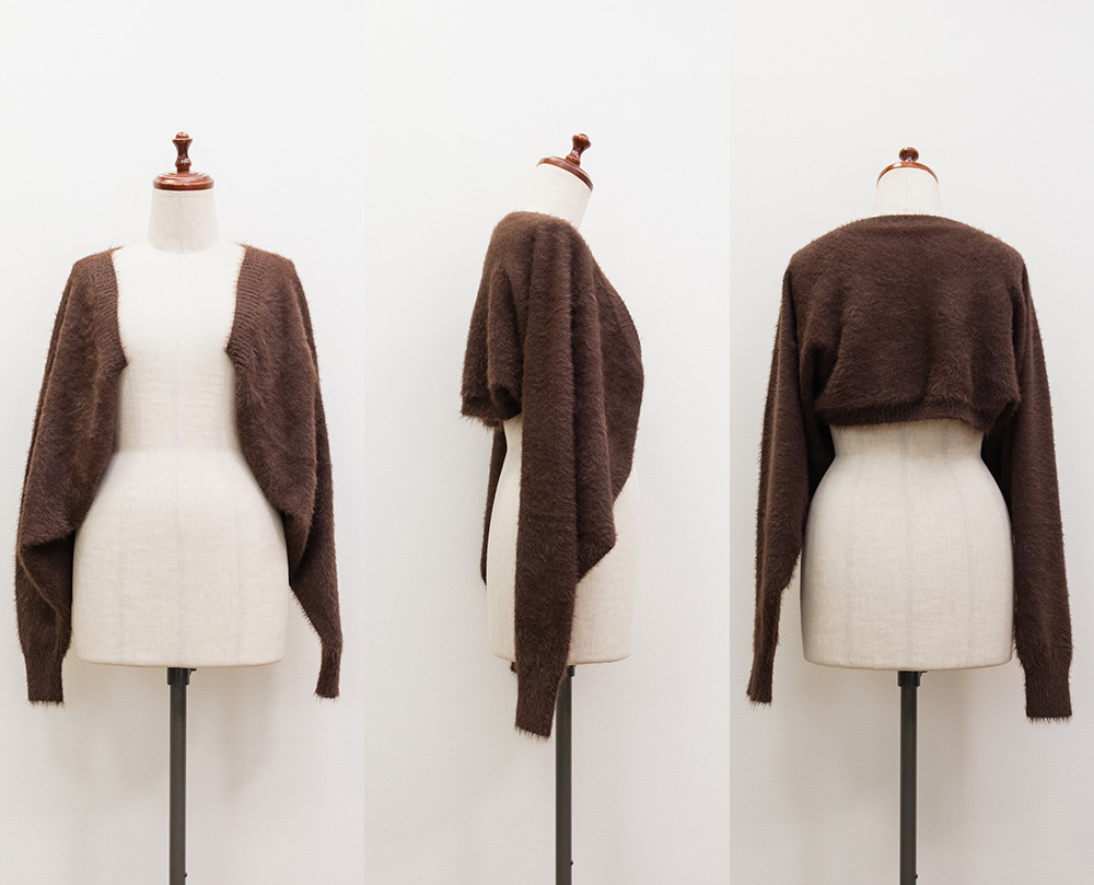 CLETTEオリジナルシャギーニットボレロ14