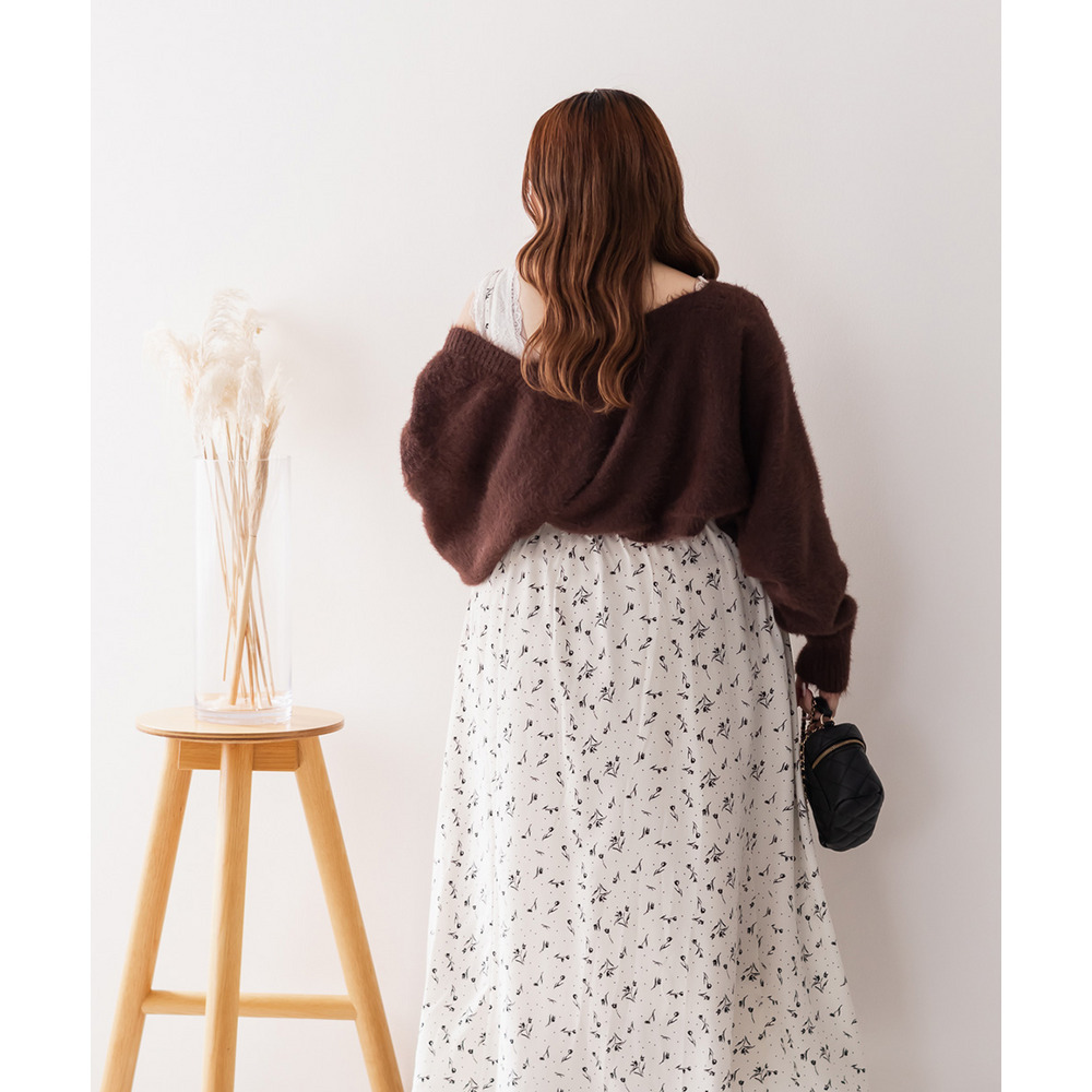 CLETTEオリジナルシャギーニットボレロ6