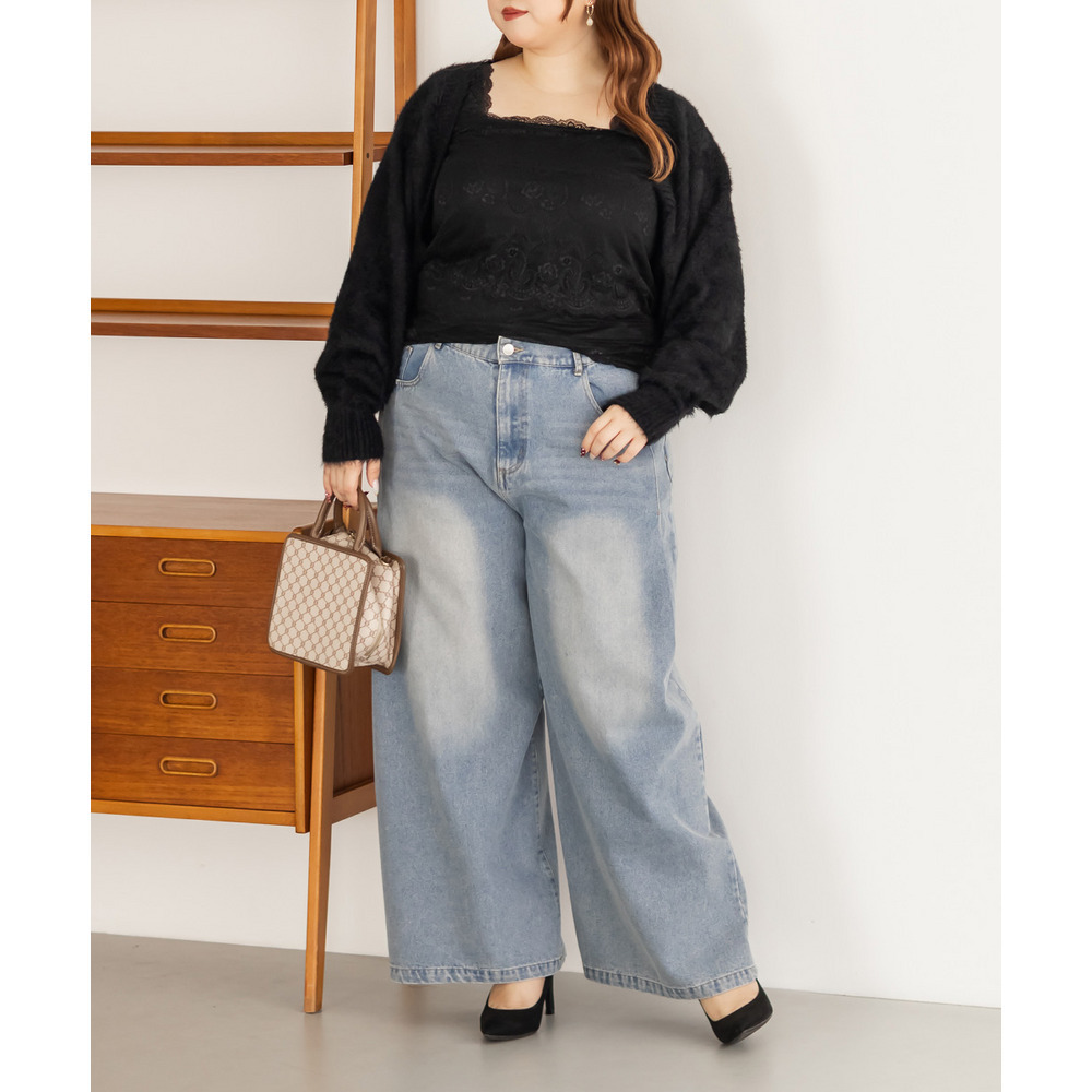 CLETTEオリジナルシャギーニットボレロ8