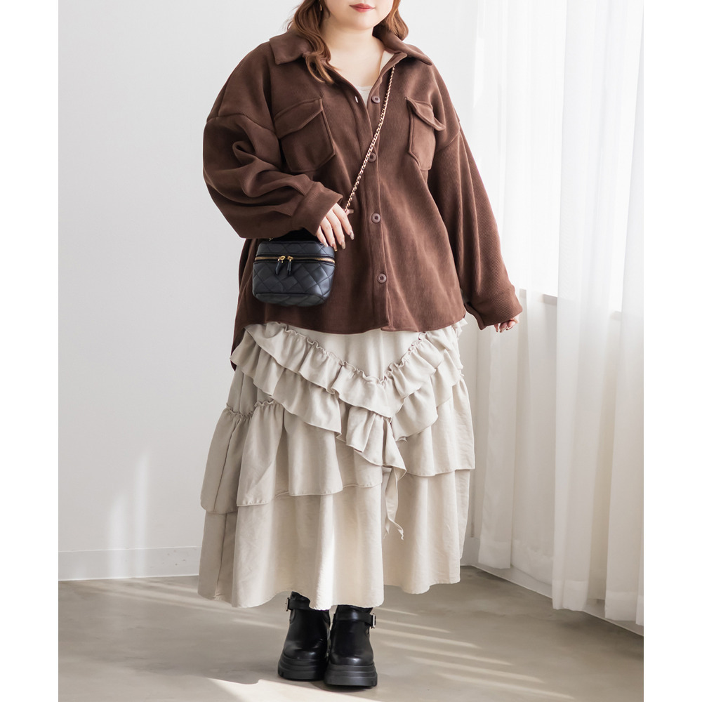 コーデュロイ裏フリースボンディングジャケット5