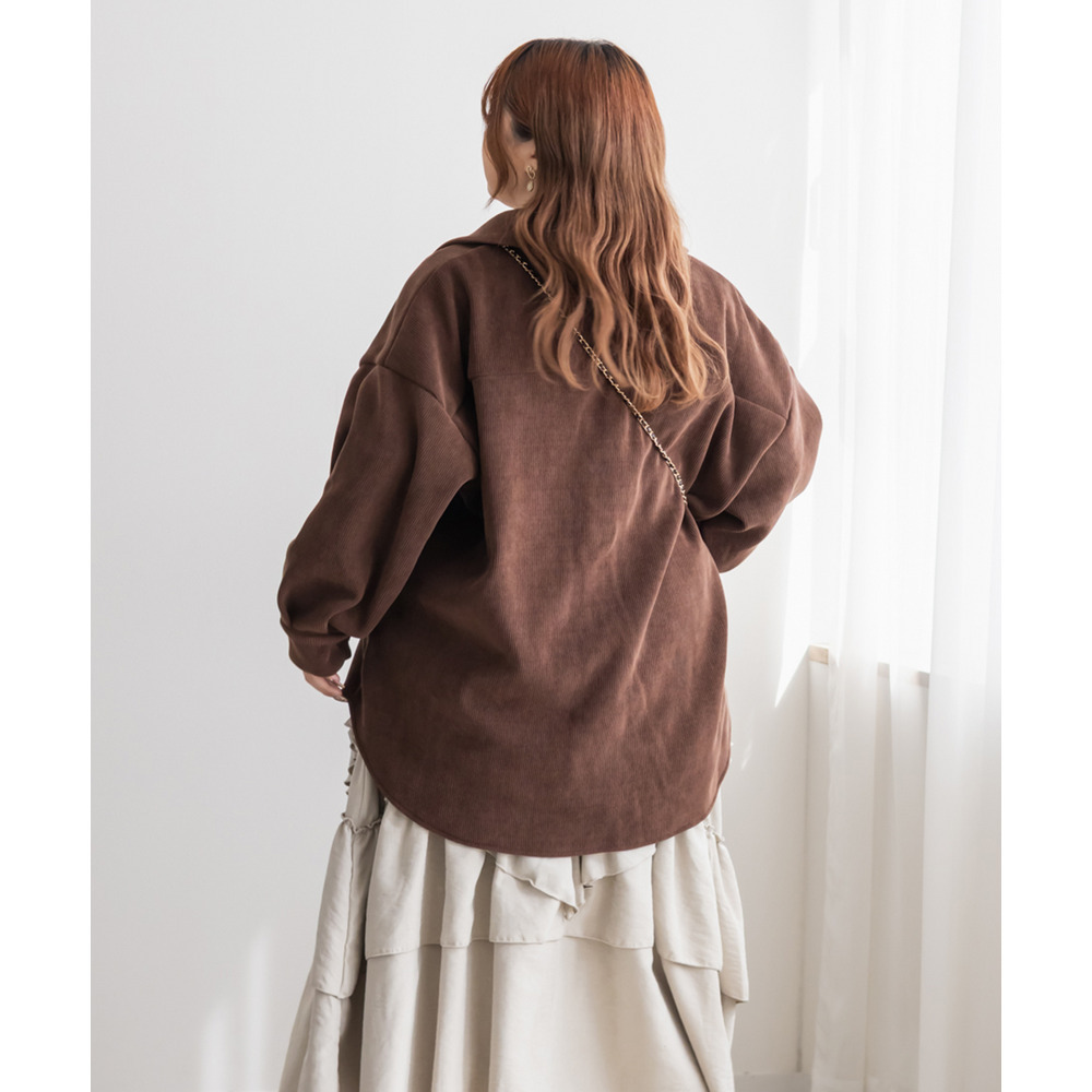 コーデュロイ裏フリースボンディングジャケット7