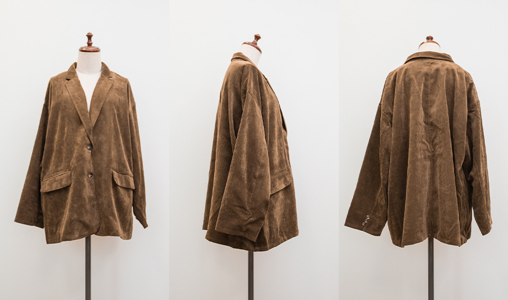 コーデュロイテーラードジャケット11