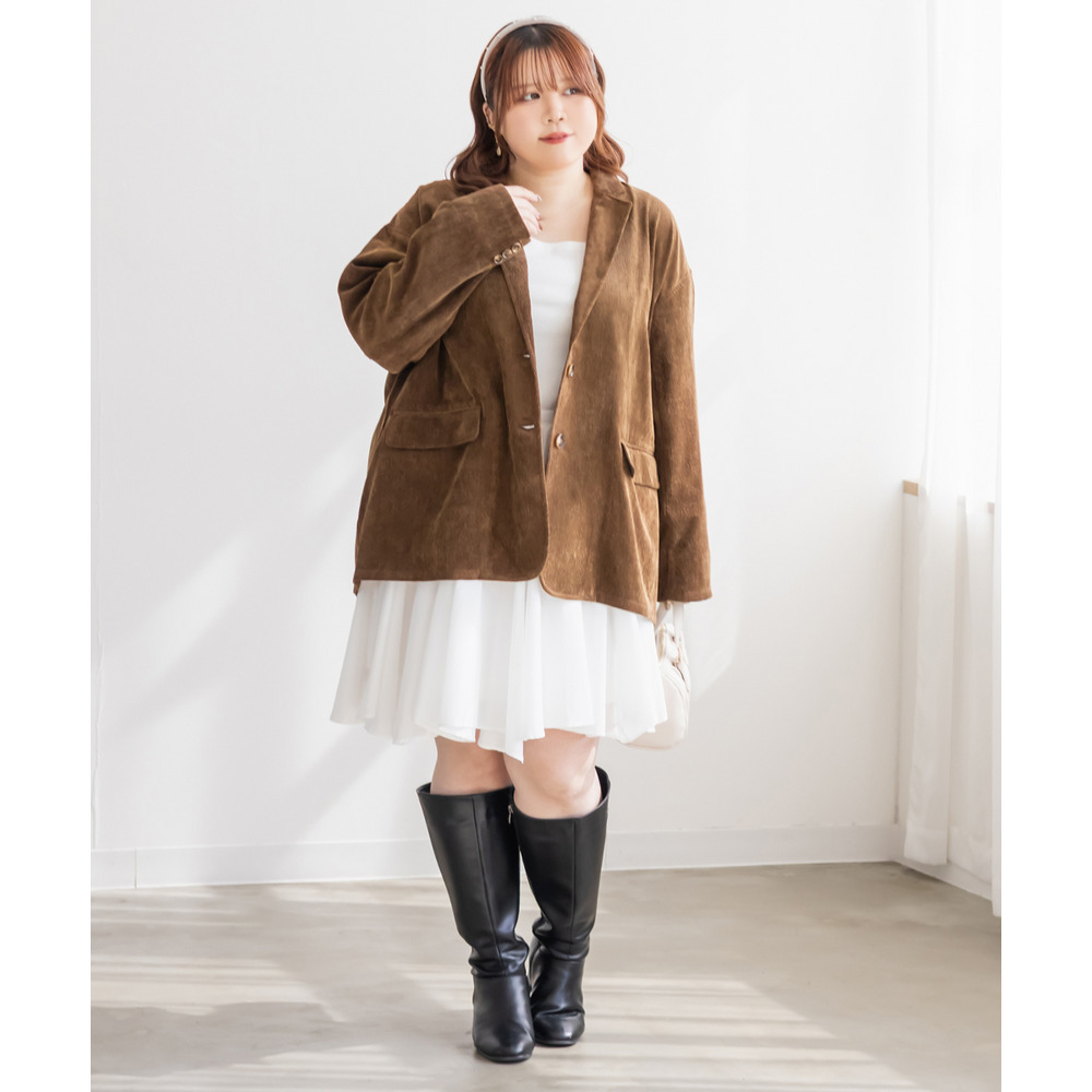 コーデュロイテーラードジャケット2