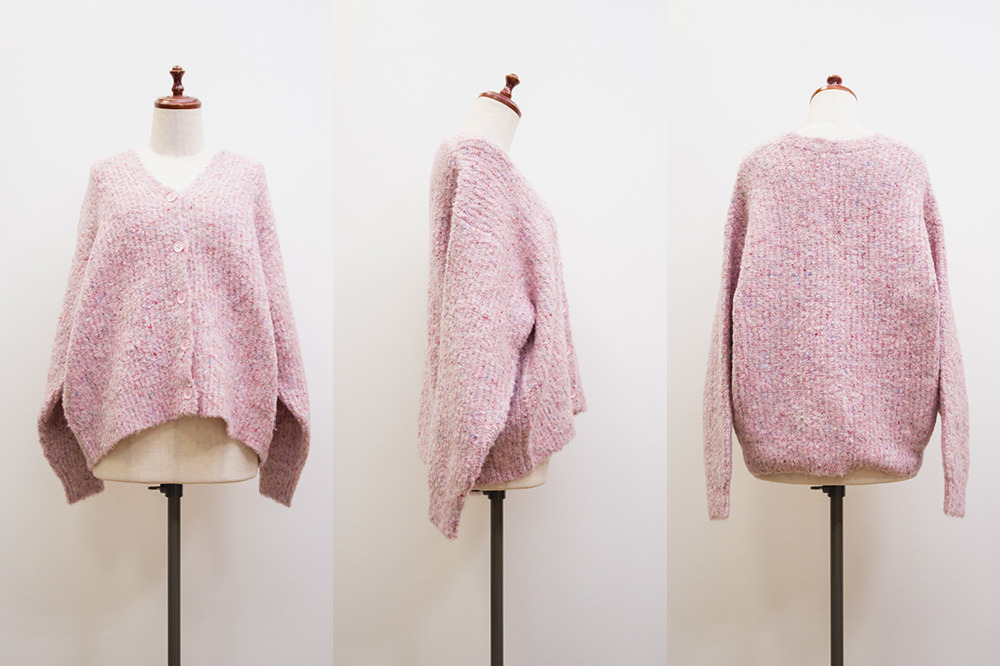 メランジニットカーディガン17