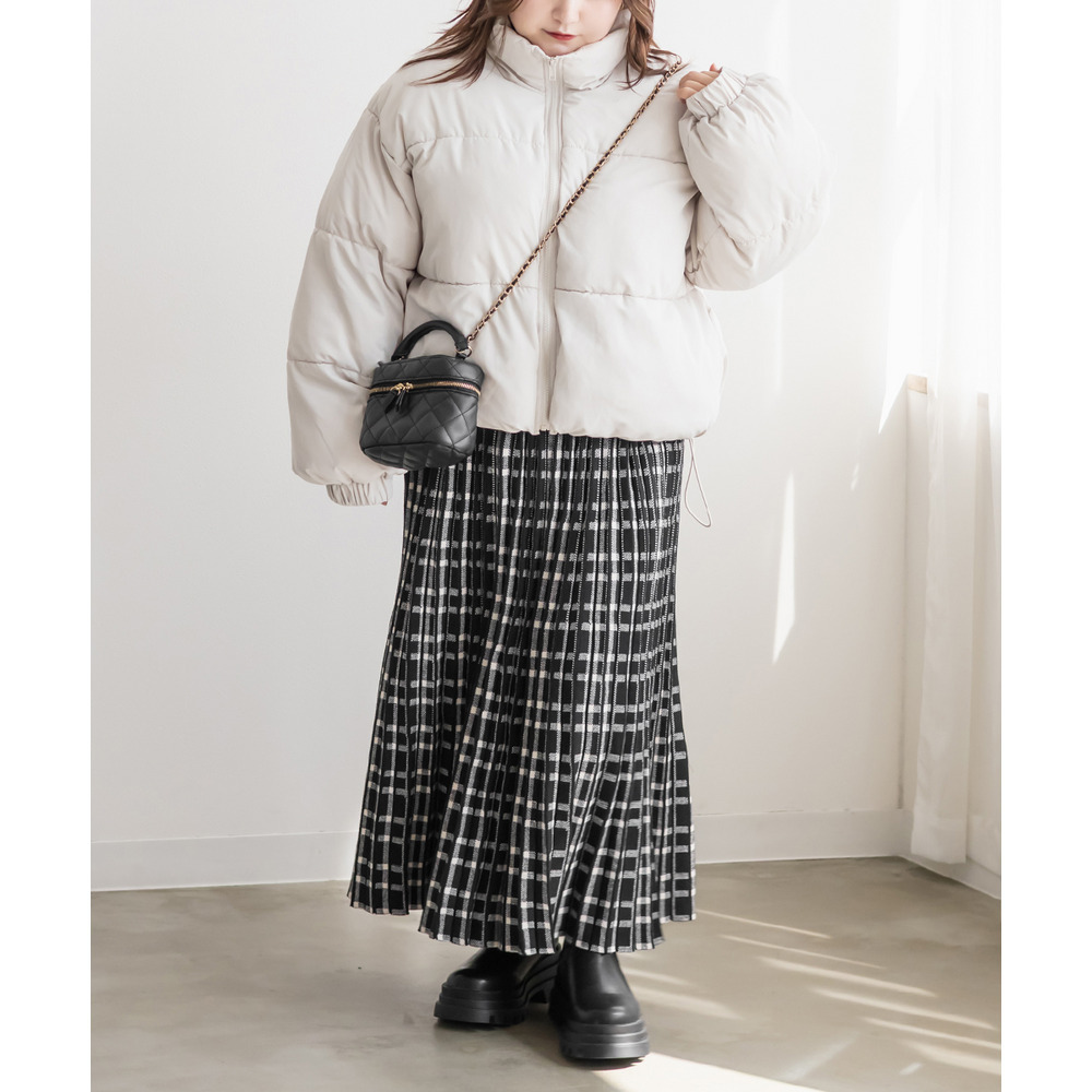 中綿ショートコート2